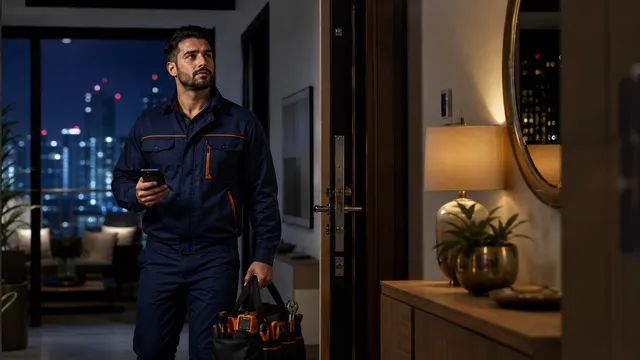 Emergency maintenance support visual for urgent Dubai home issues